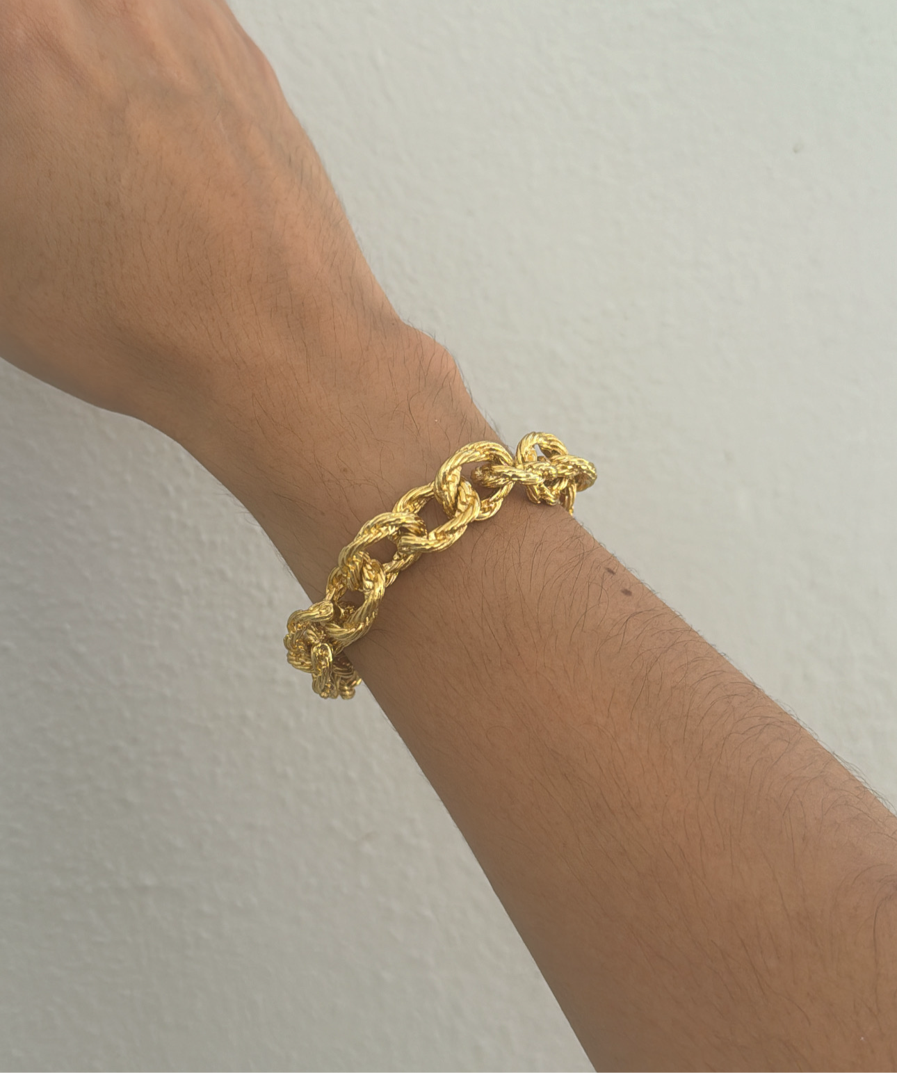 Gold-Chained Bracelet