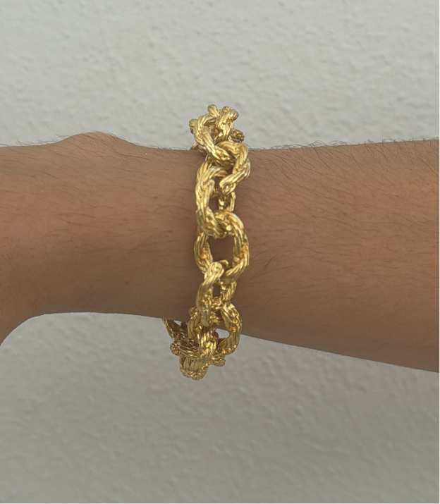 Gold-Chained Bracelet